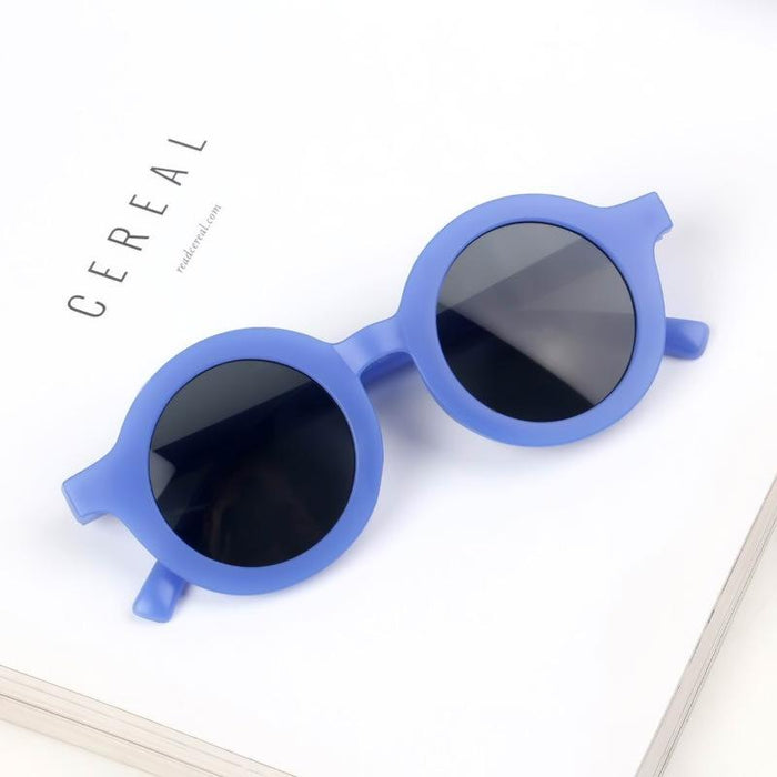 Children's round frame sunglasses and RETRO SUNGLASSES