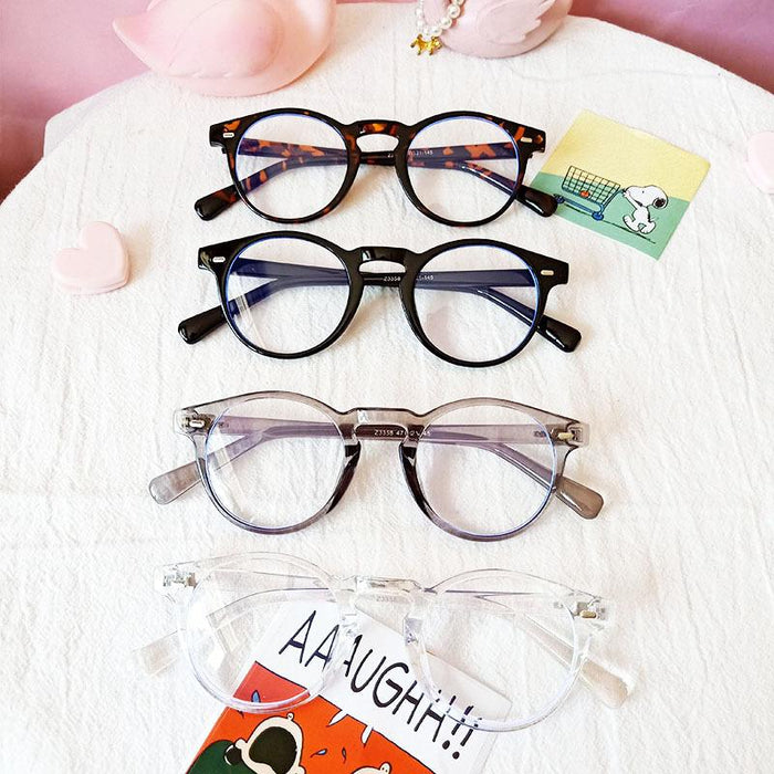 Business Fashion Flat Lens Anti Blue Light Glasses