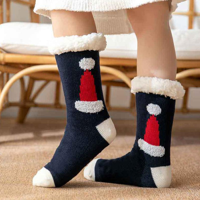 Cute Warm Socks Thicken Plus Cotton Winter Women Socks
