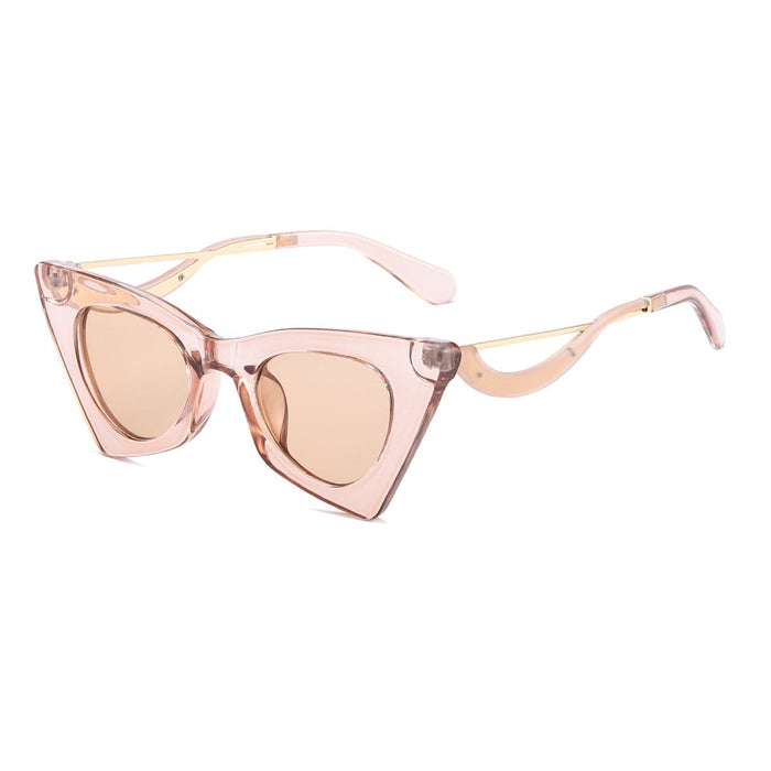 New cat's Eye Sunglasses damp Sunglasses UV protection