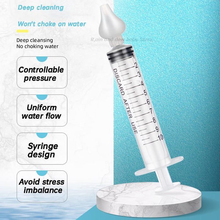 2 Pcs Babi Nose Cleaner Rhinitis Nasal Washer
