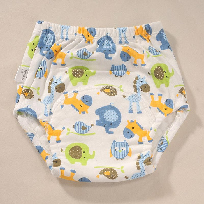 Baby Reusable 6 Layers Waterproof Cotton Breathable Diapers