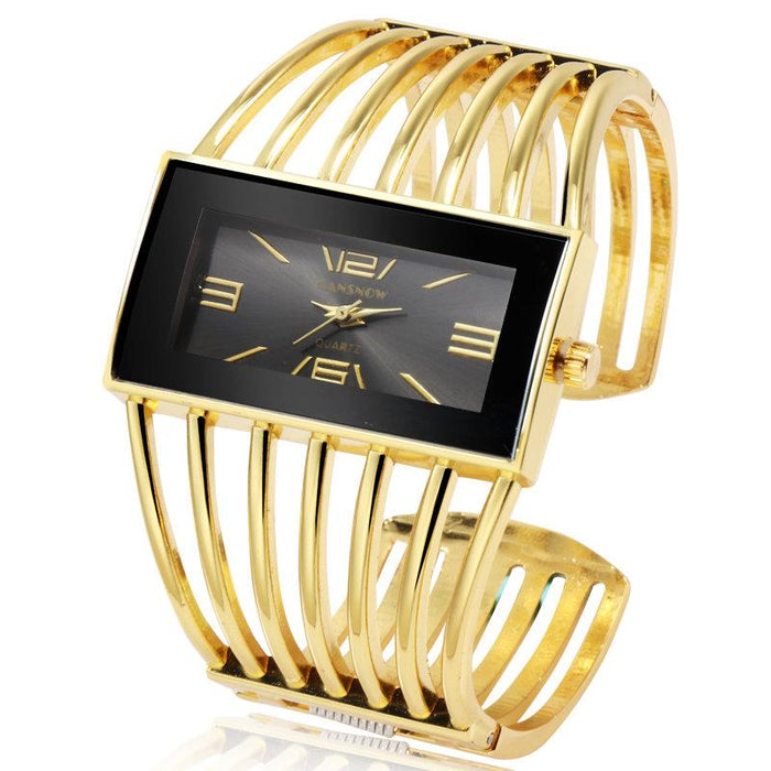 Womens Bangle Bracelet Dress Wristwatch