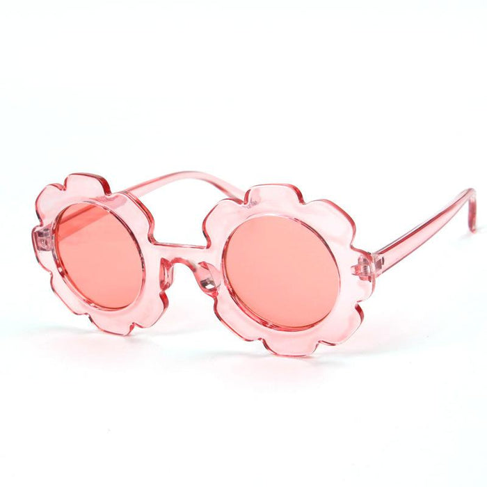 Children's small flower sunglasses and sunglasses