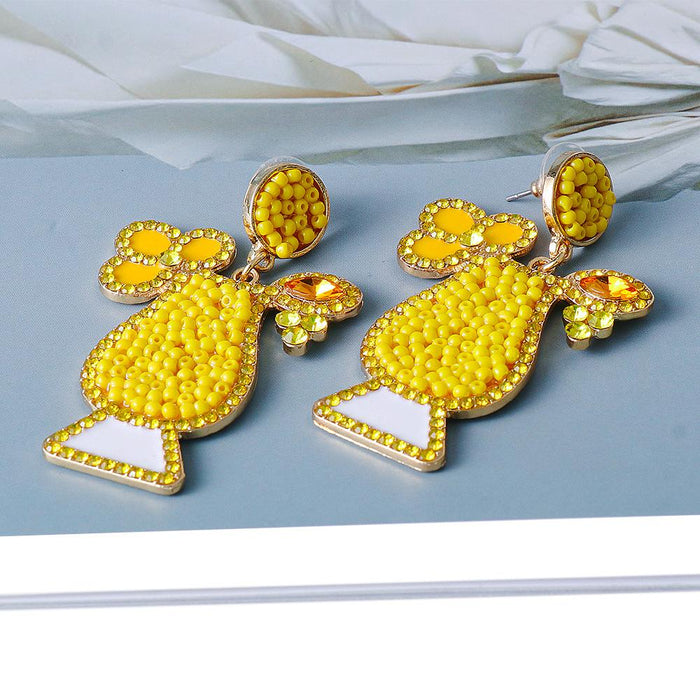 New Women's Simple Creative Fashion Beverage Cup Earrings