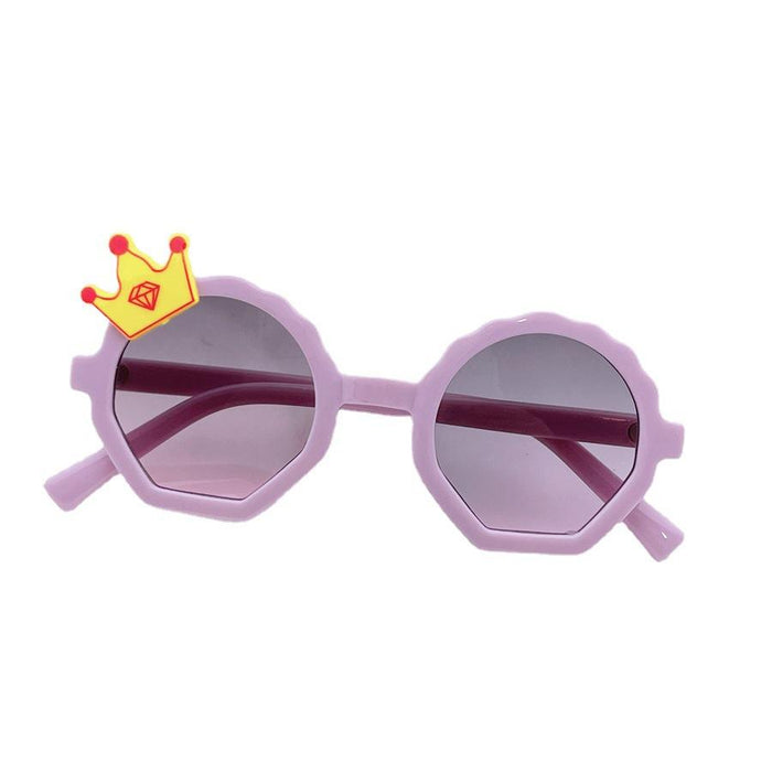 Children's small crown sunglasses and sun visors