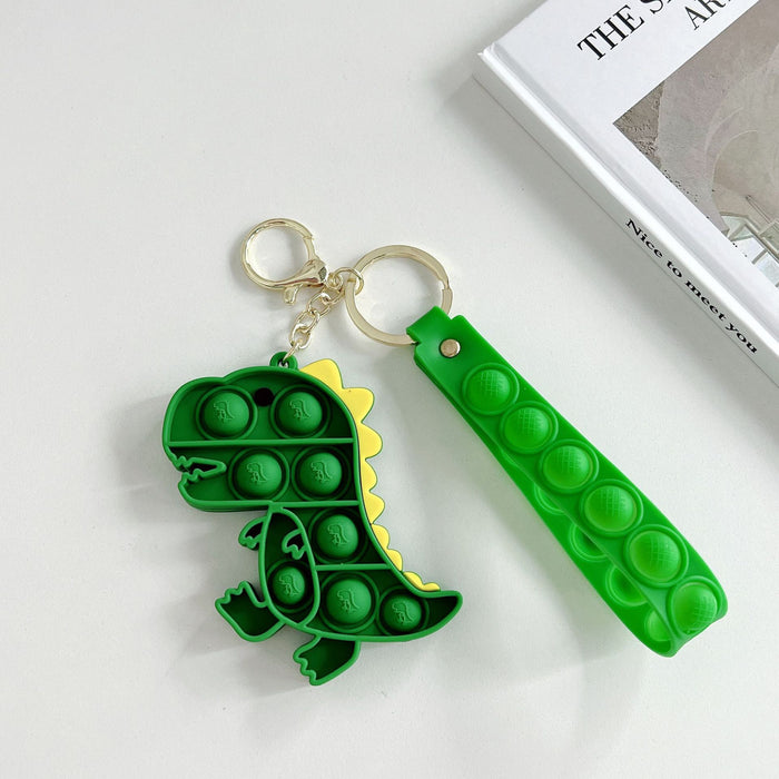 Silicone Waterproof Fruit Decompression Toy Pendant Ornament