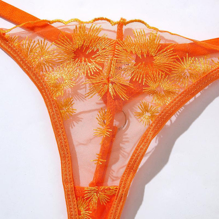 Women Sexy Lingerie Fashion Embroidered Intimates Underwear