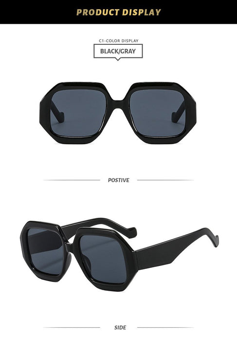 Irregular Sunglasses gradient