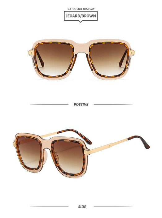 Box new contrast Sunglasses