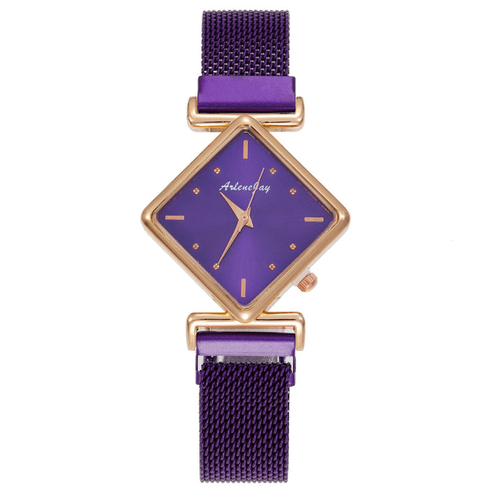 New Stainless Steel Women Wristwatch Quartz Fashion Casual Clock LLZ20029