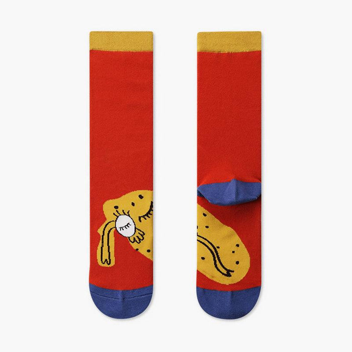 Outdoor Skateboard Sox Winter Creative Abstract Funny Socks
