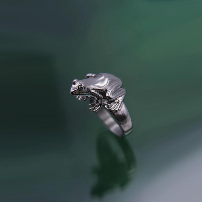 Gothic Punk Heart Grog Skull Rings