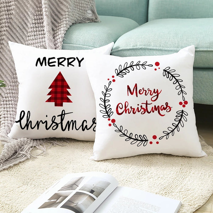 45cm Cushion Cover Christmas Decoration