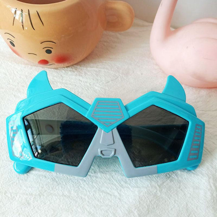 Silicone Cartoon Funny Children's Polarized Sunglasses