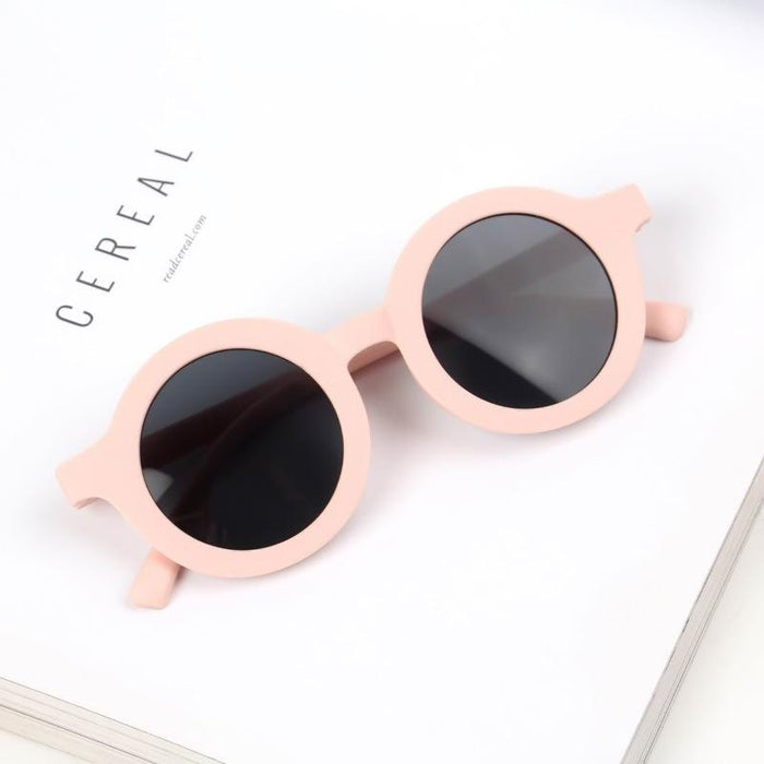 Children's round frame sunglasses and RETRO SUNGLASSES