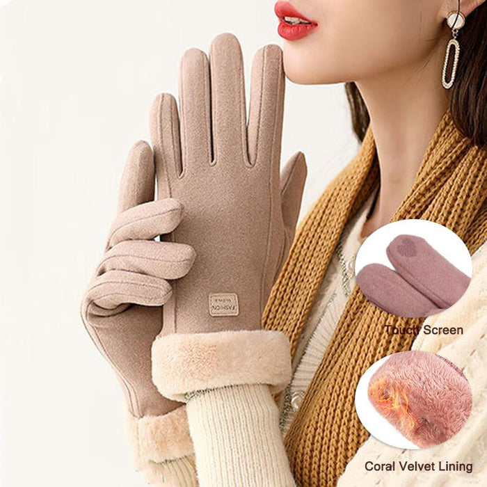 Winter Women Touchscreen Full Finger Gloves