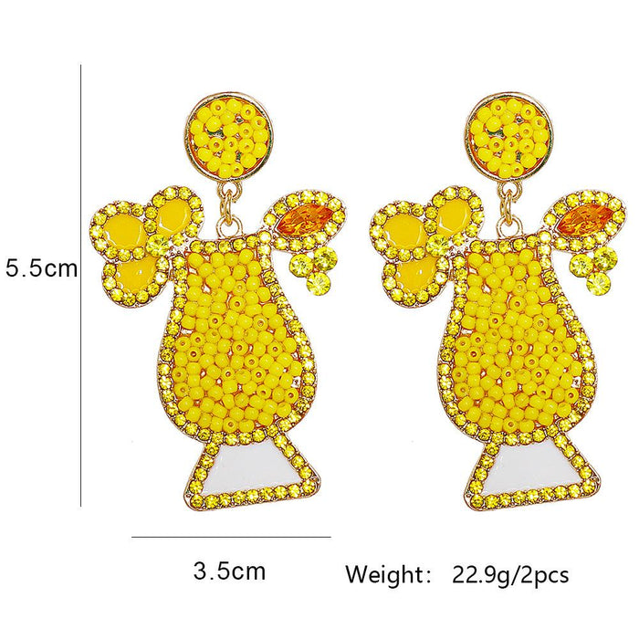 New Women's Simple Creative Fashion Beverage Cup Earrings