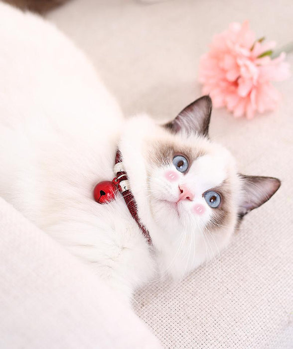 Cat Bell Collar Toy Adjustable Kitten Safety Necklace Popular Style