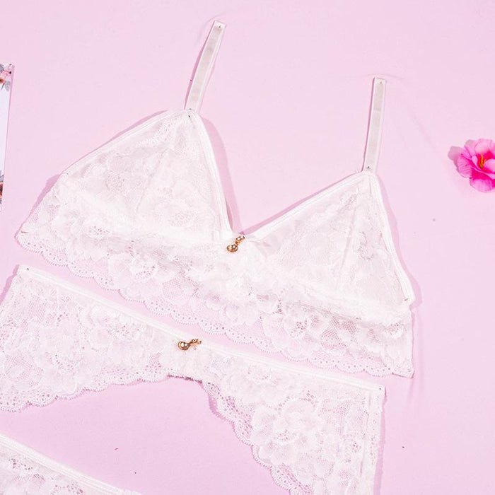 Spring/Summer Sexy Lingerie Ladies Lace Underwear Set