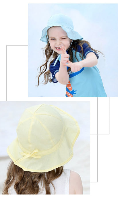 Summer Cute Anti-uv50+ Sunscreen Children's Fisherman Hat