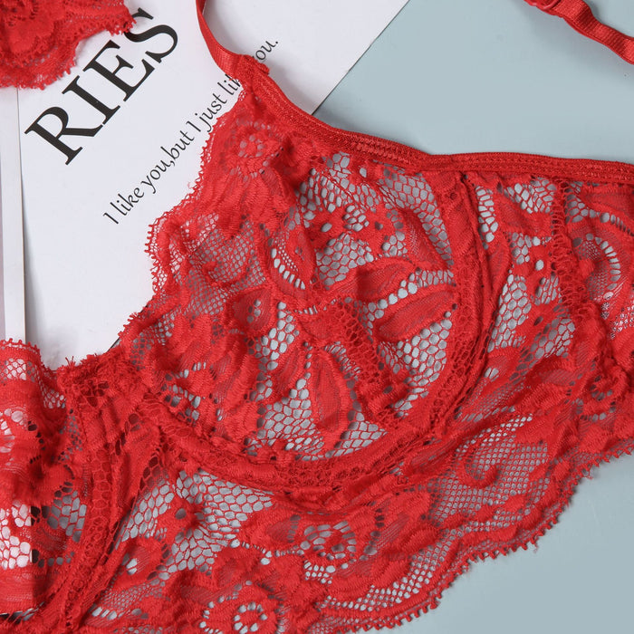 Women's Fashion Lingerie Set Sexy Lace Underwear