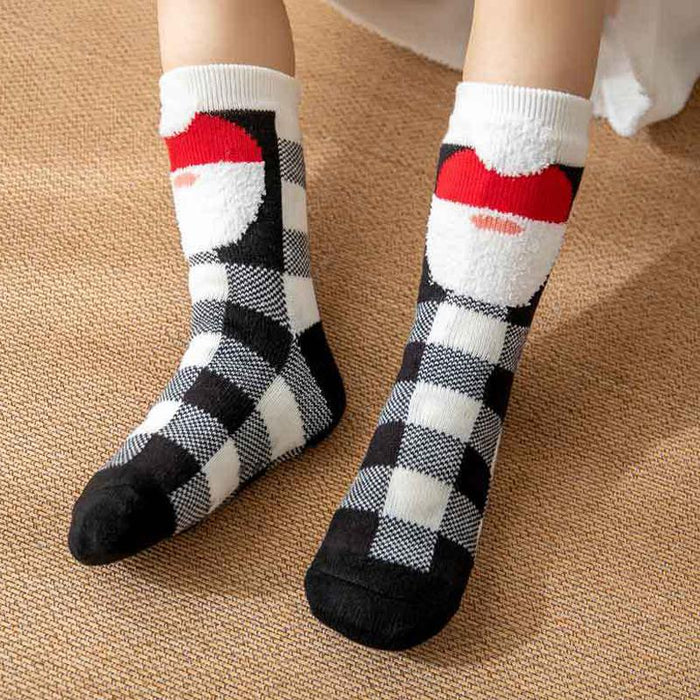 Cute Warm Socks Thicken Plus Cotton Winter Women Socks