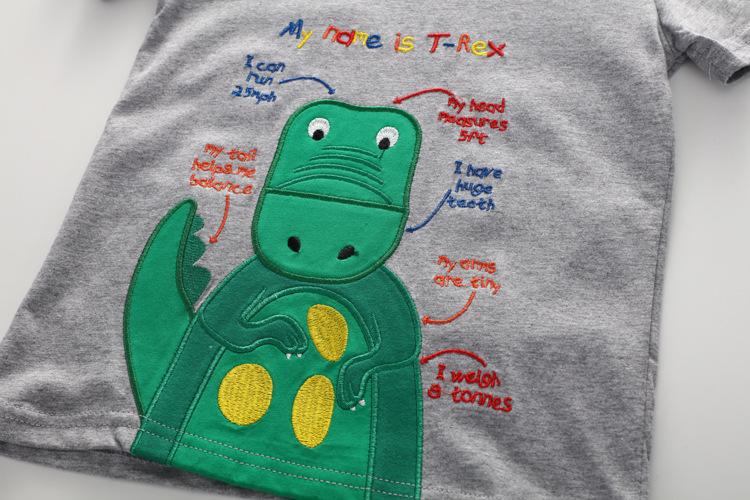 Short sleeve children's T-shirt round