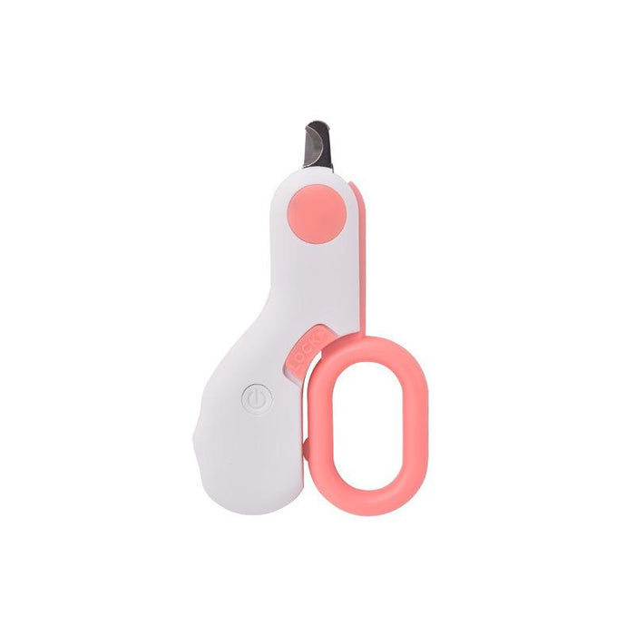Mini Pet Nail Clipper with LED Light for Dog Cat Pet Claw Clipper