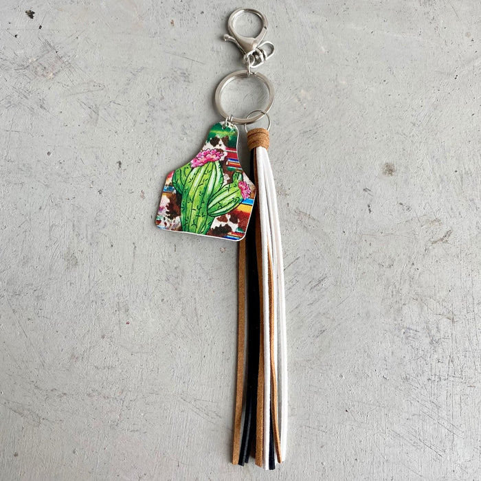 Western Style Key Chain Leather Key Chain National Style Pendant