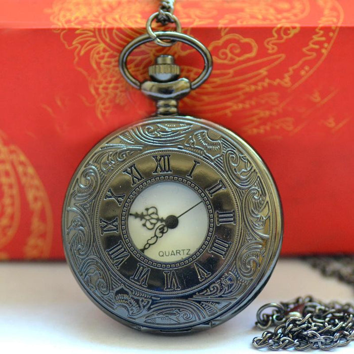 Roman Scale Vintage Pocket Watch Ll3695