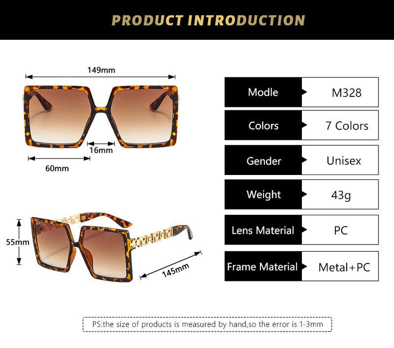 Chain foot box Sunglasses