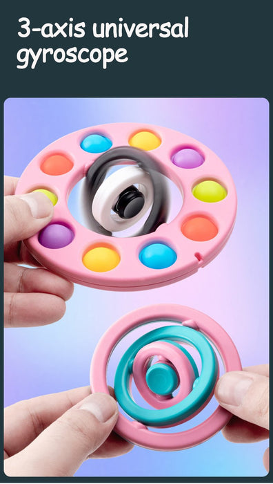 New Stress Relief Toy 3D Infinite Flip Flip Fidget Spinner