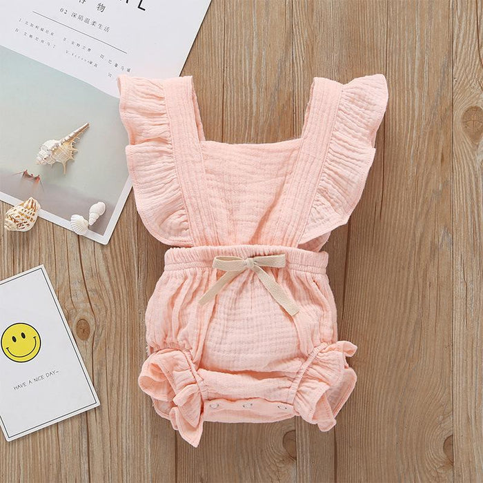 Summer Baby Princess Sleeveless Jumpsuit