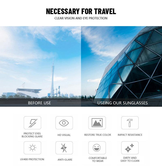 Irregular Sunglasses Retro