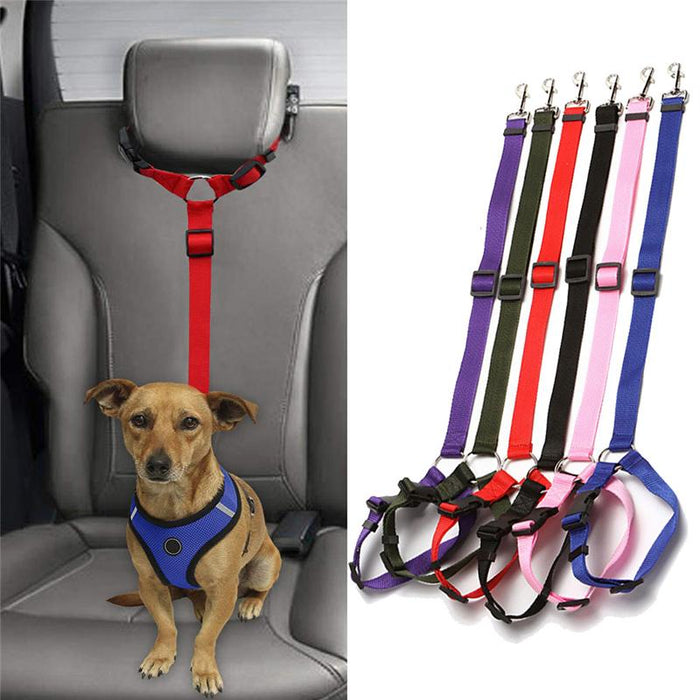 Cat and Dog Safety Adjustable Car Seat Belt