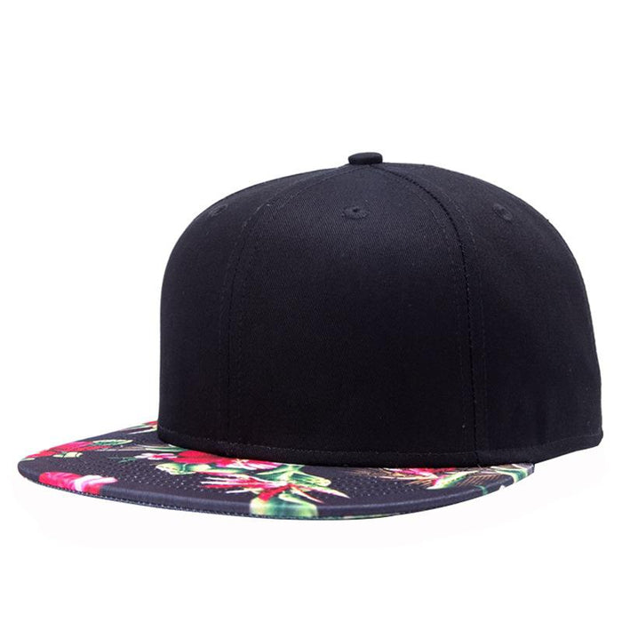 New Baseball Cap Printed Personalized Hip-hop Flat Brim Hat