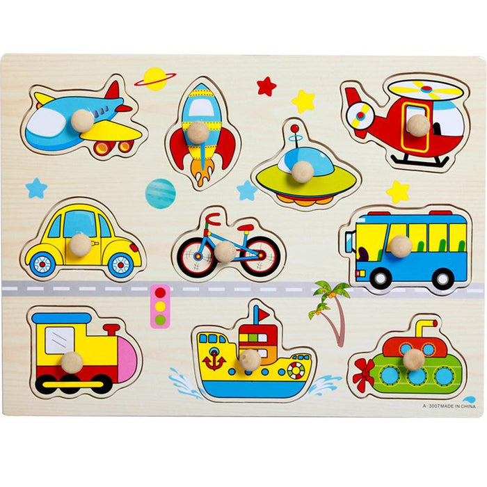 Wooden Early Childhood Education Building Block Toys for Children