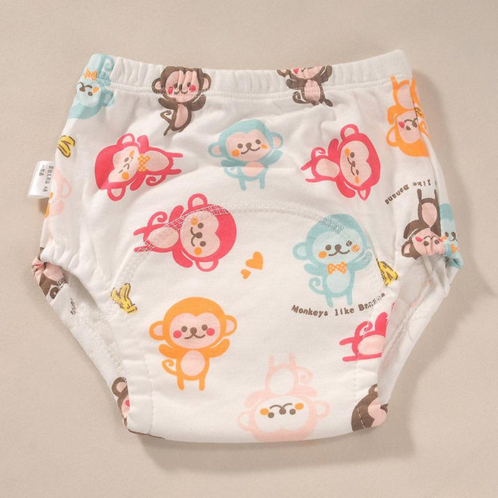 Baby Reusable 6 Layers Waterproof Cotton Breathable Diapers