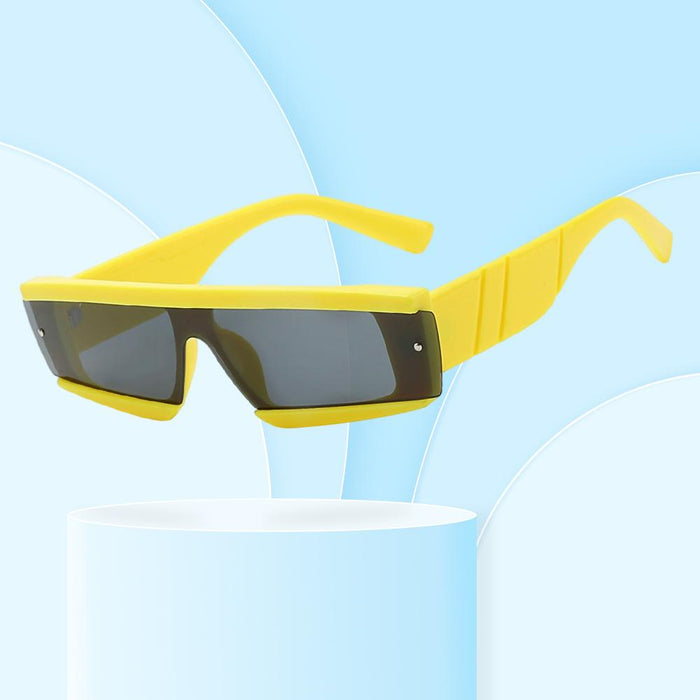 One piece color box Sunglasses
