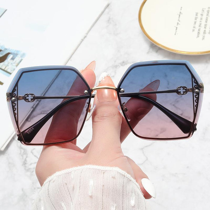 Ocean Film frameless trimming Sunglasses UV protection