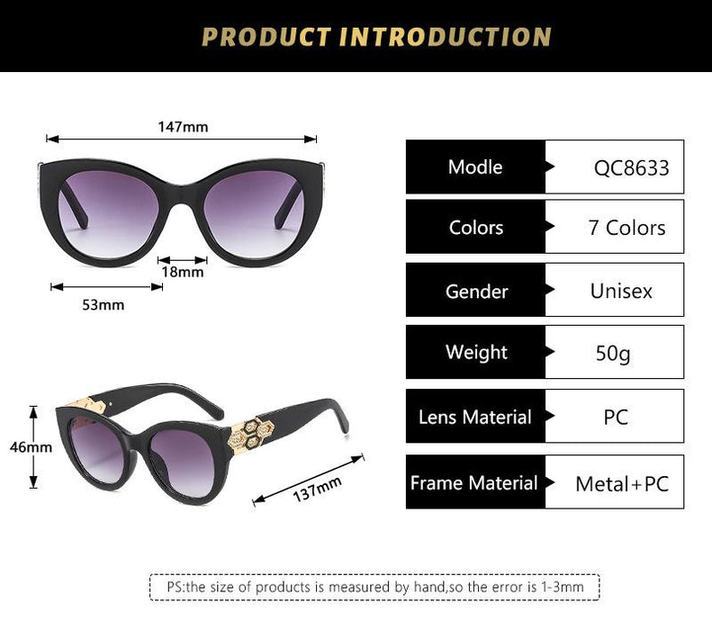 Sunglasses Men's and Women's Cat's Eye Sunglasses