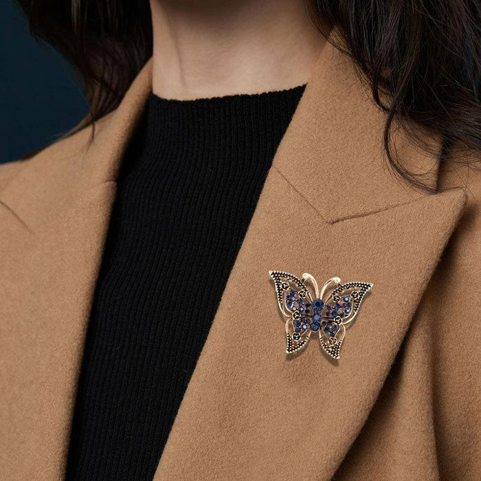 Fashion Vintage Cutout Butterfly Brooch Pin