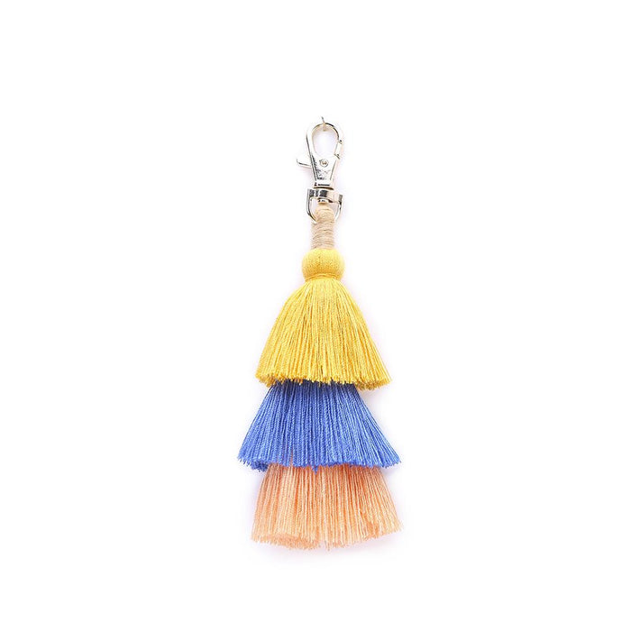 Handmade Creative Pendant Ethnic Style Tassel Keychain