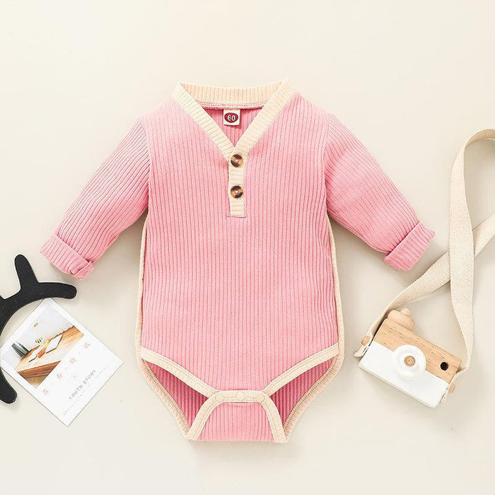 Newborn Clothes Baby's Solid Romper