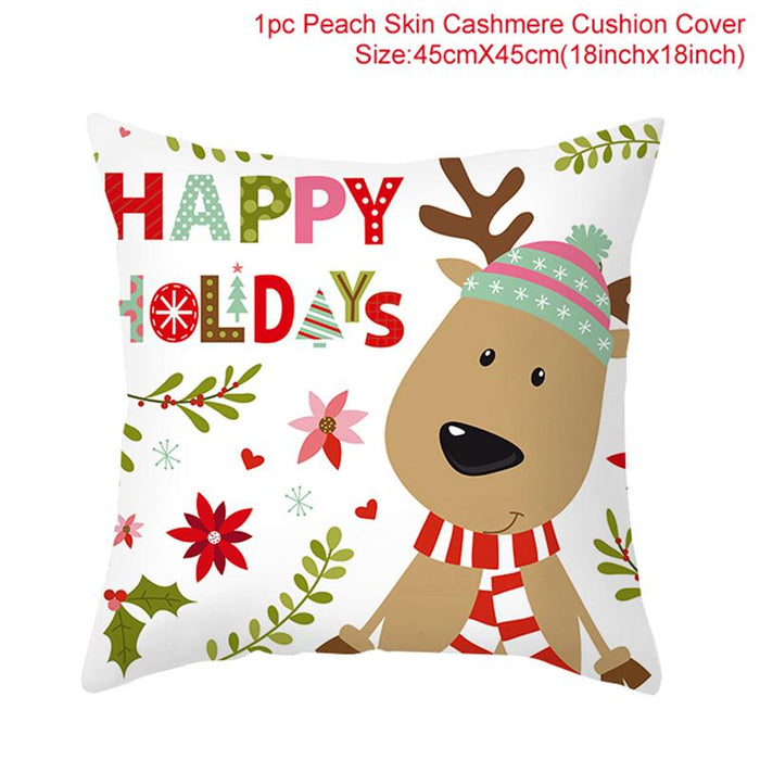 45cm Cushion Cover Christmas Decoration