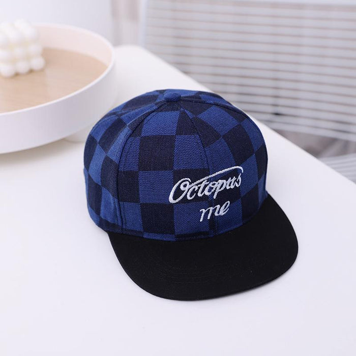 Summer Thin Sun Protection Adjustable Flat Brim Children's Cap