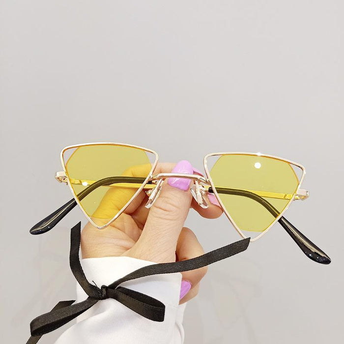 Personalized Triangle Mercury Flakes Children's Sunglasses