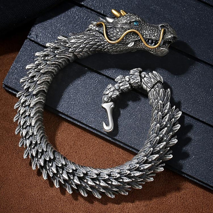 High Quality Viking Dragon Men Bracelet