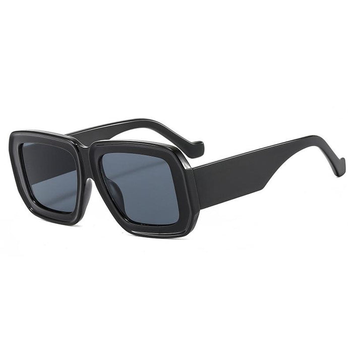 Fashion box contrast Sunglasses UV protection